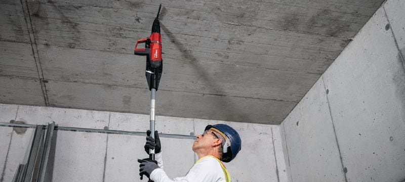 Stropna spojnica za spušteni strop X-SCH Stropna spojnica za spušteni strop za brzo i jednostavno pričvršćivanje na beton bez bušenja Primjene 1