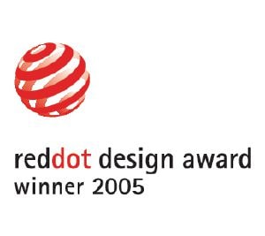                Ovom je proizvodu dodijeljena nagrada za dizajn Red Dot Design Award.            